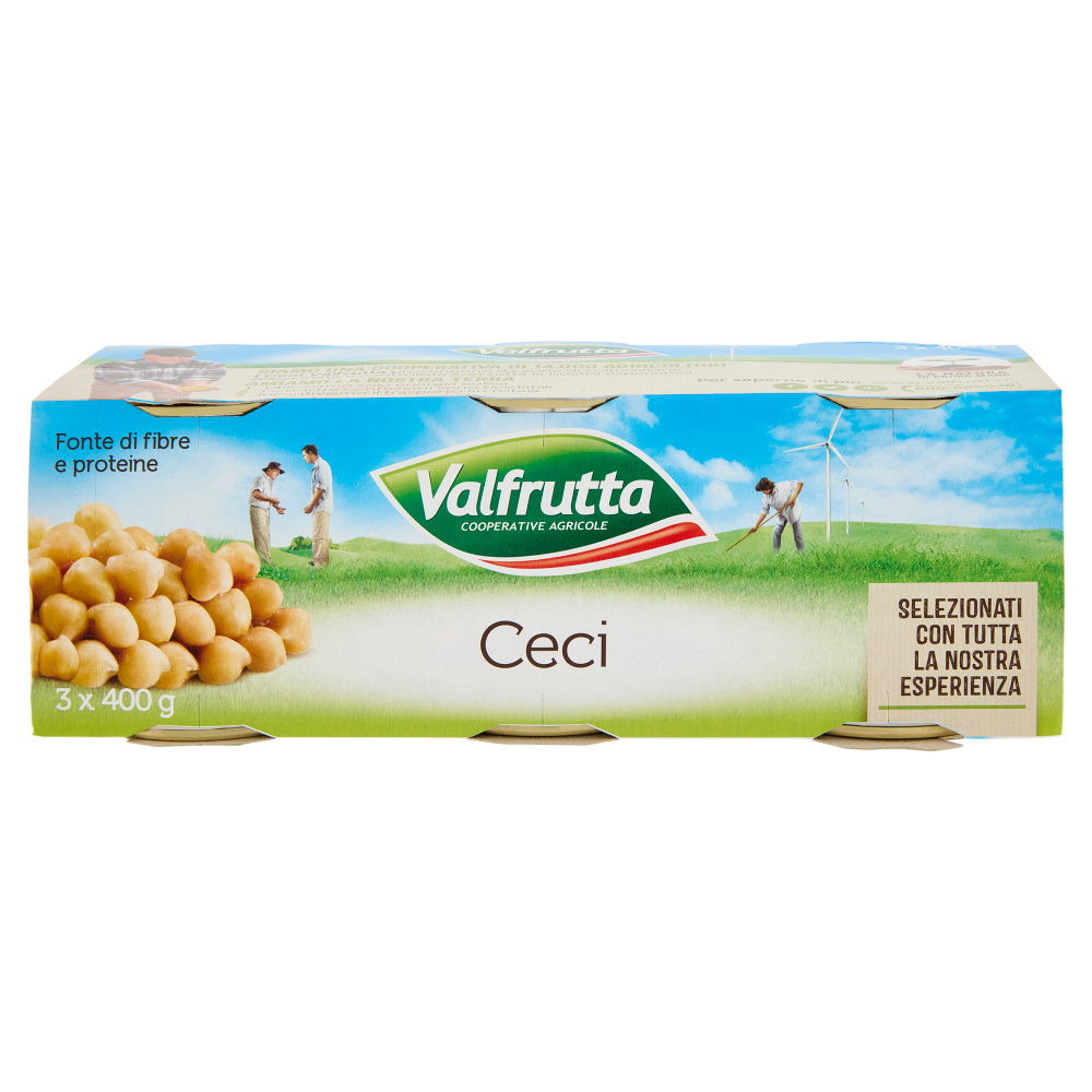 Valfrutta Ceci 3 x 400 g