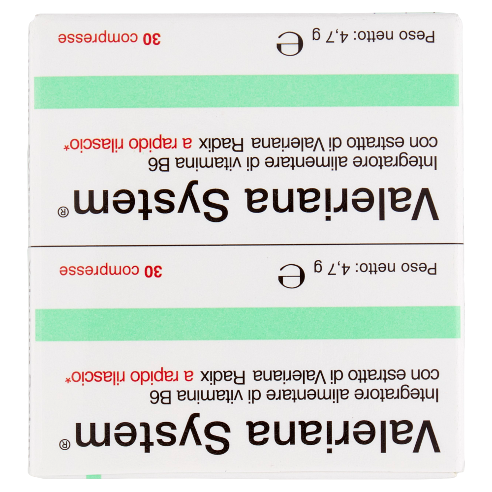Valeriana System 30+30 compresse 2 x 4,7 g