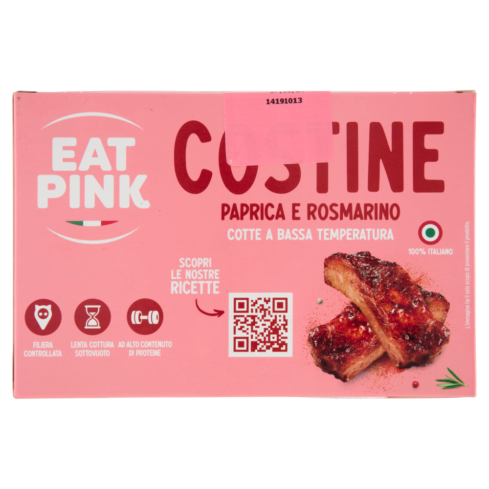 Eat Pink Costine Paprica e Rosmarino 300 g