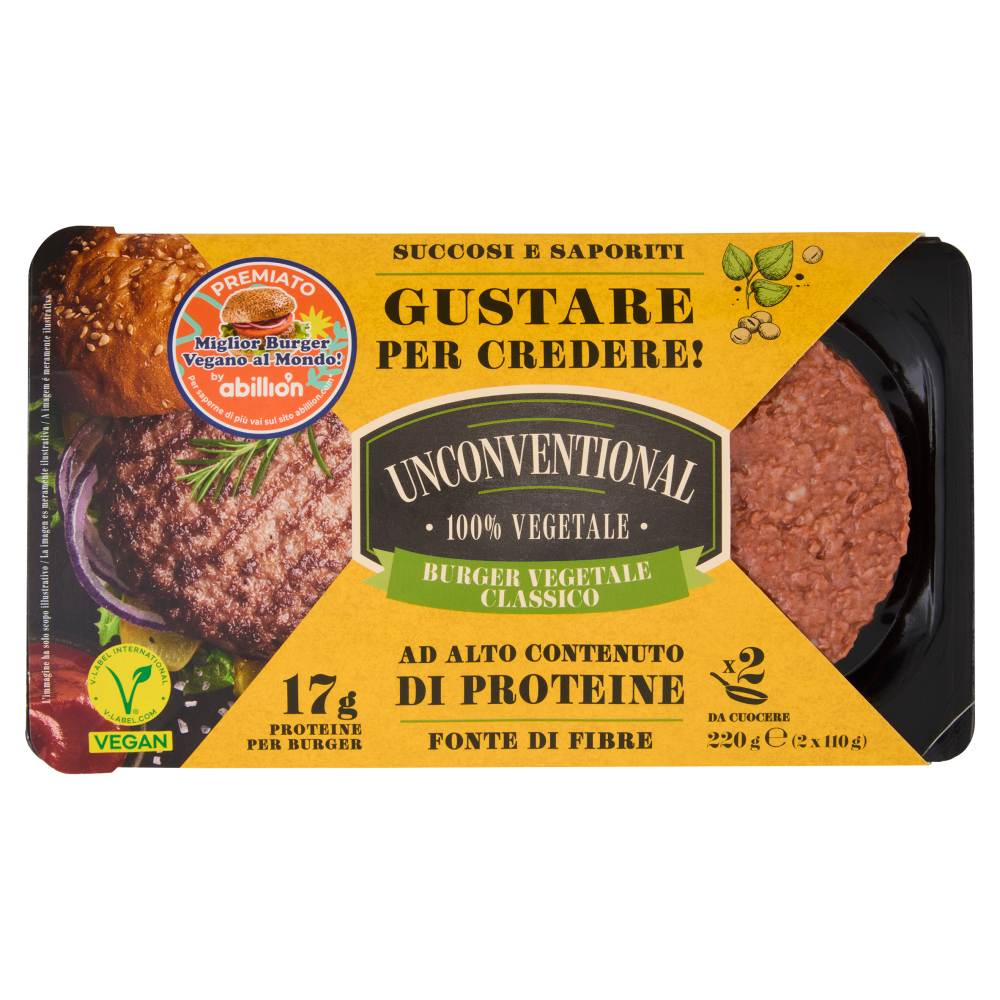 Unconventional Burger Vegetale Classico 2 x 110 g