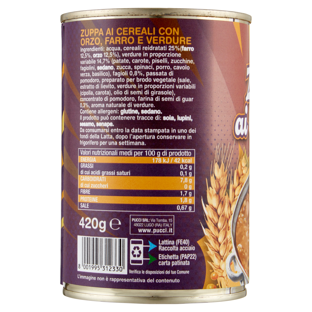 Berni Zuppa ai Cereali 420 g