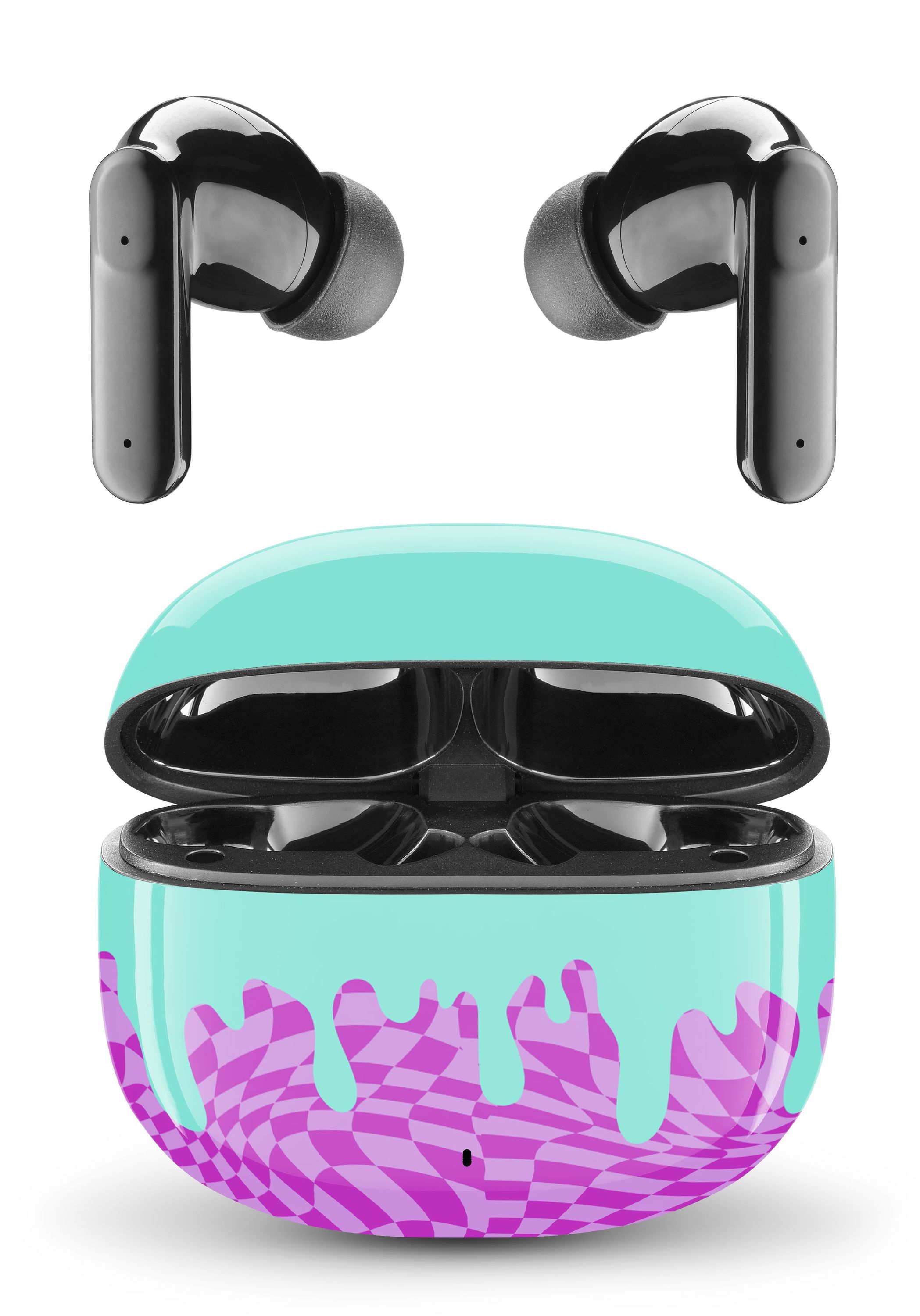 Music Sound Fancy Auricolari Bluetooth TWS in-ear senza fili con custodia di ricarica in vari modelli e colori