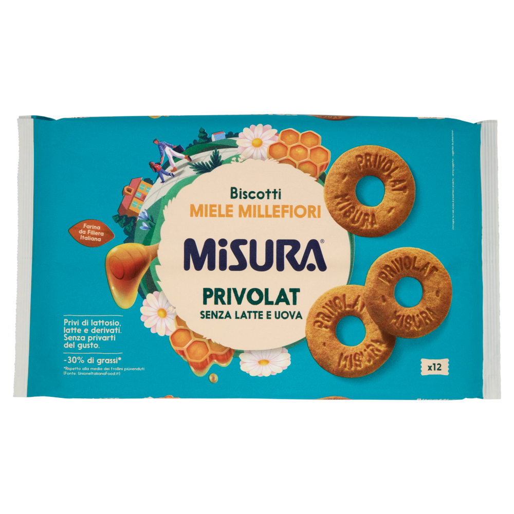 Misura Privolat Biscotti Miele Millefiori 400 g