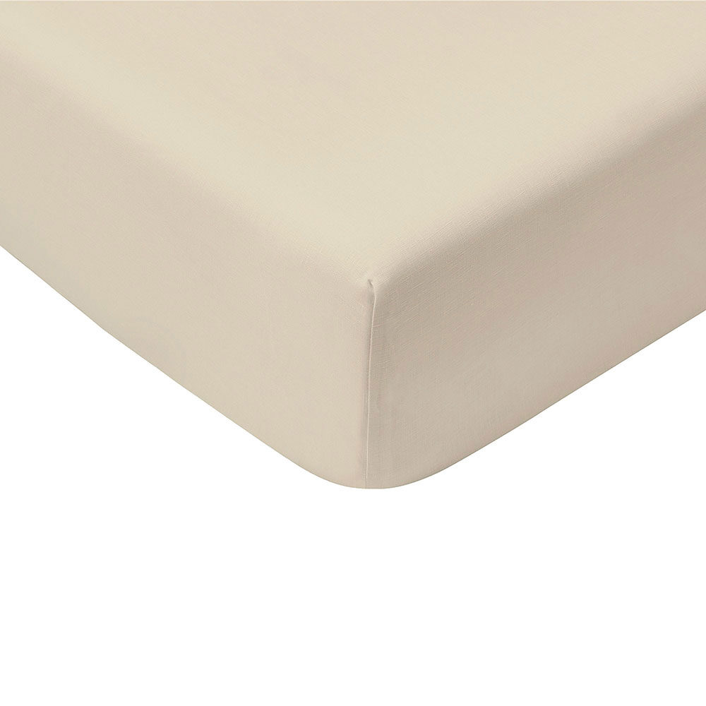bianco 90 x 200 x 25 cm in confezione regalo Öko Tex TETI Lenzuolo con angoli elasticizzati in 100% lino naturale 