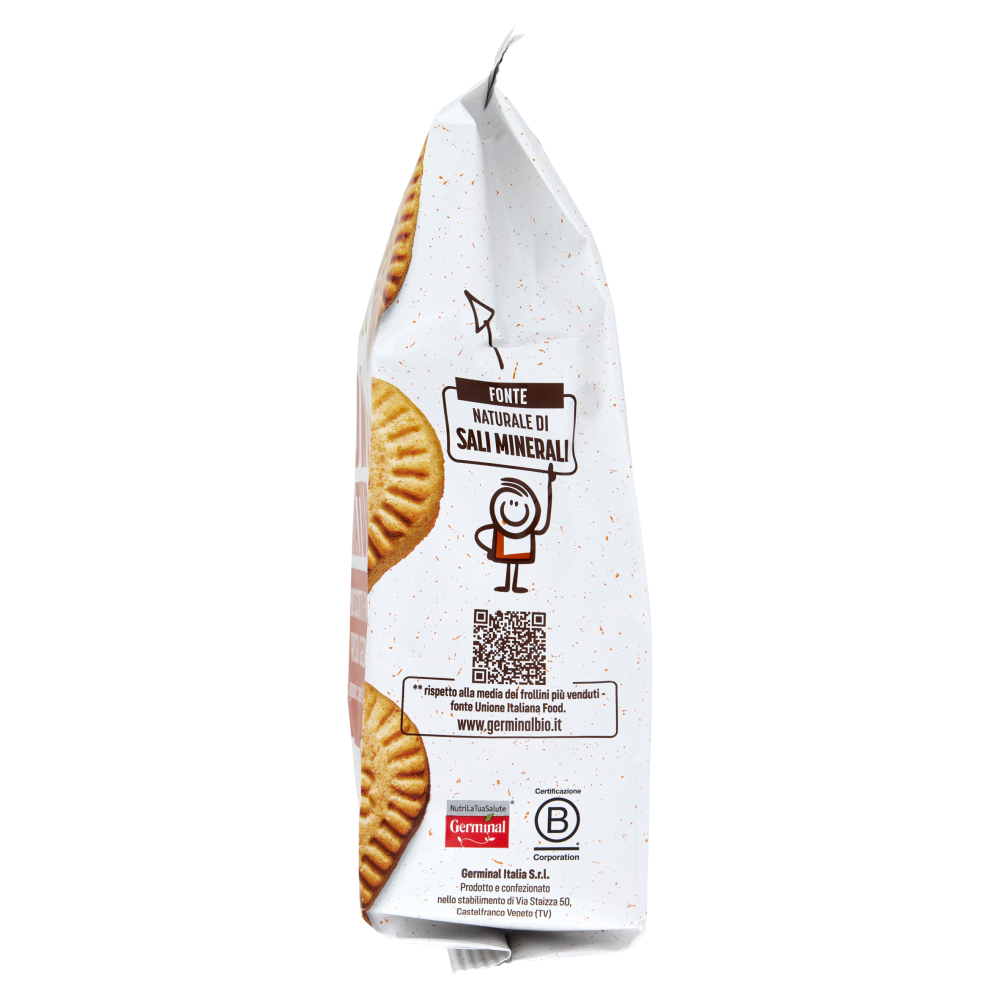 Germinal Bio Buoni per Natura Biscotti Farro con Riso Germogliato 300 g