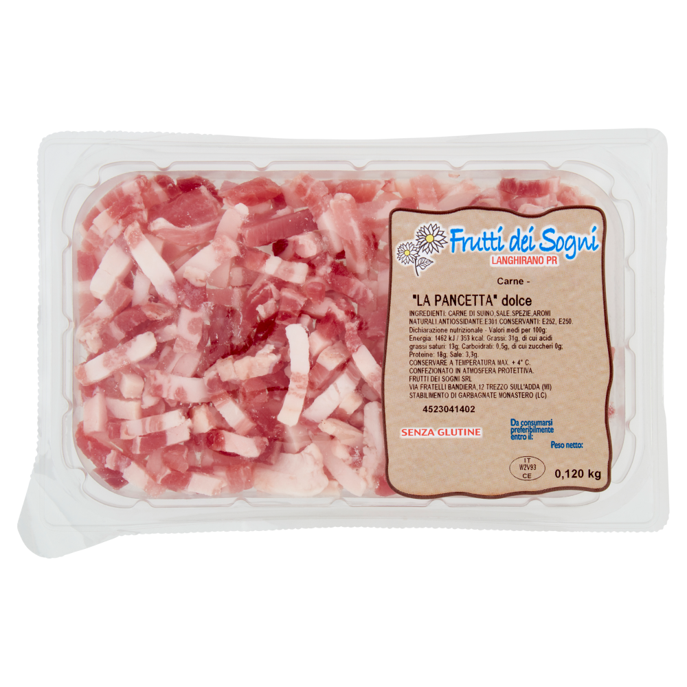 Frutti dei Sogni "la Pancetta" dolce 0,120 kg