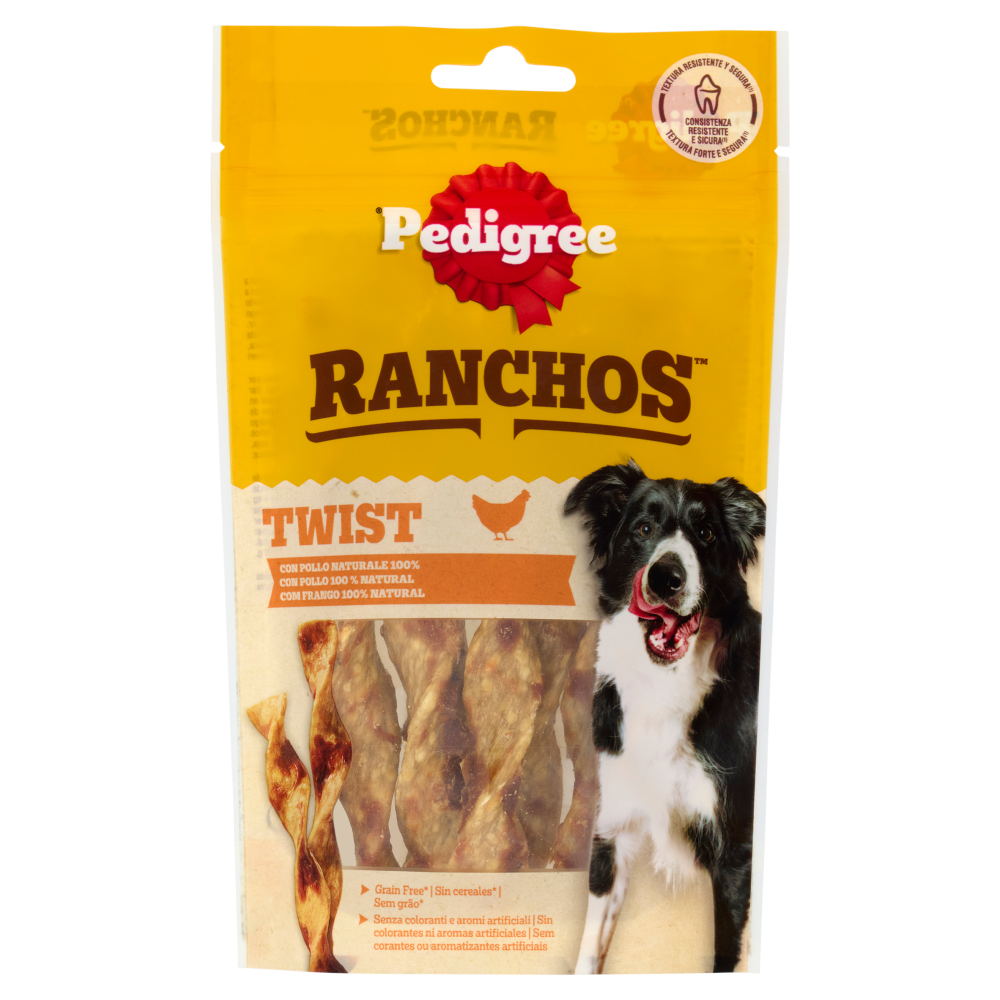 Pedigree Ranchos Twist Snack Cane 60 g