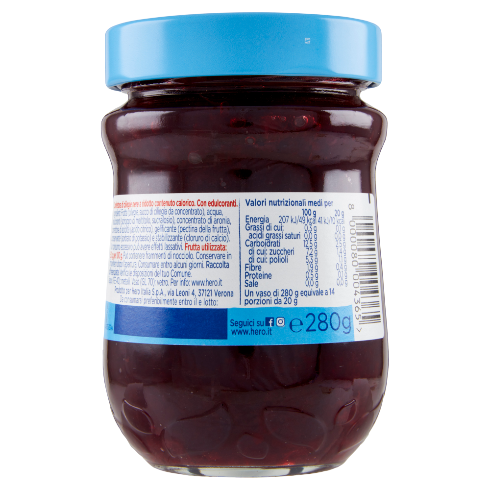 Hero Light Ciliegie Nere 280 g