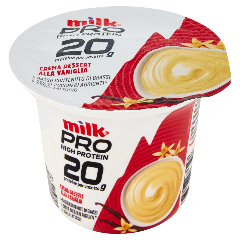 Milk Pro High Protein 20g Crema Dessert alla Vaniglia 200 g