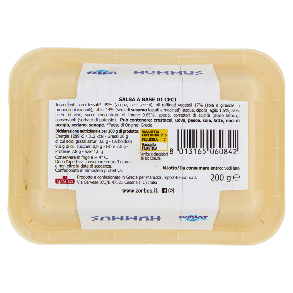 Zorbas Hummus 200 g