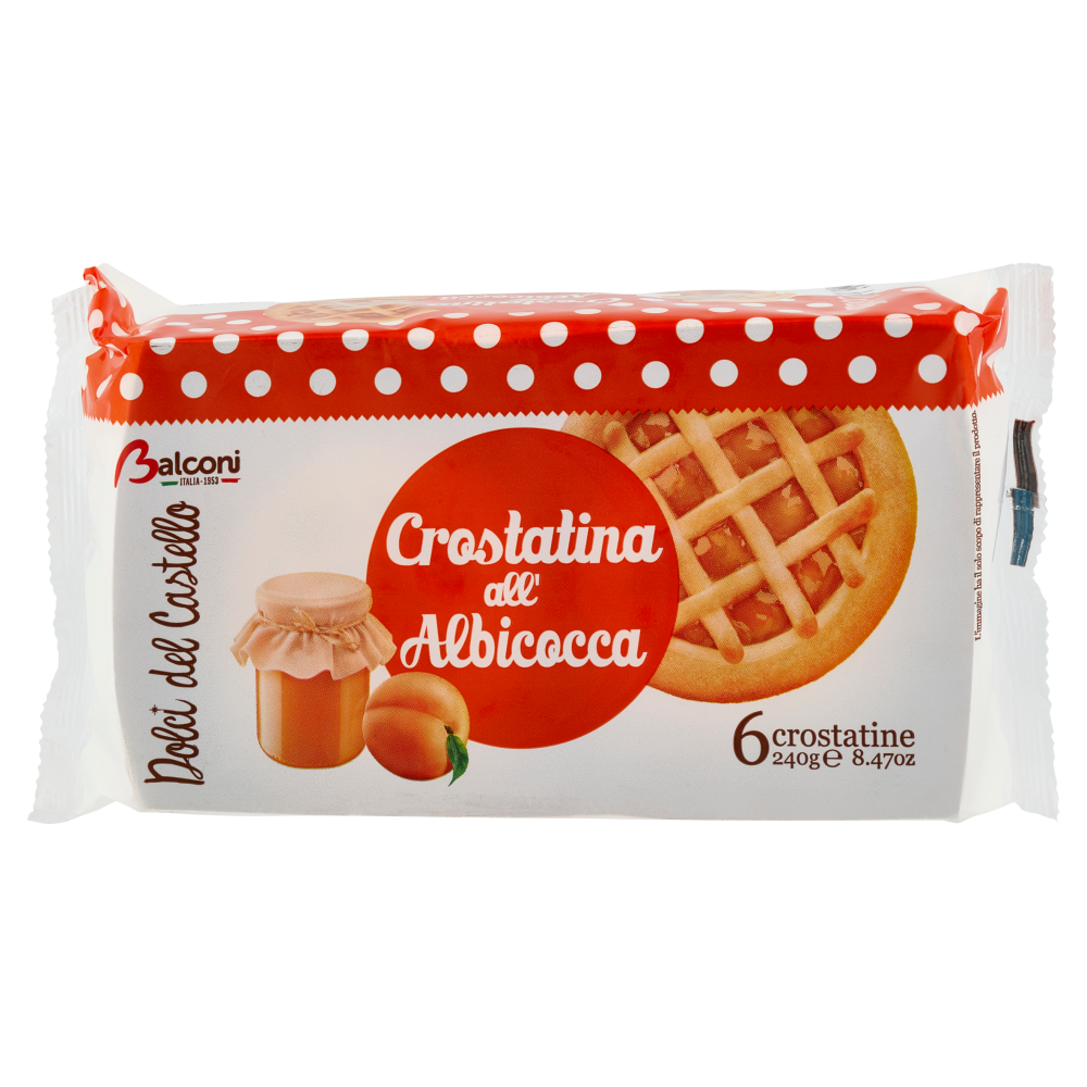 Balconi Crostatina all'Albicocca 6 x 40 g
