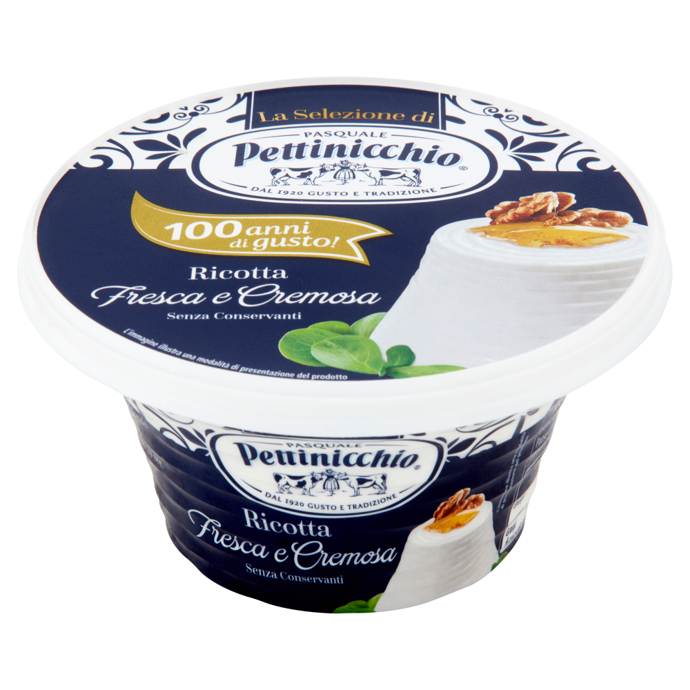 Pettinicchio Ricotta Fresca e Cremosa 200 g