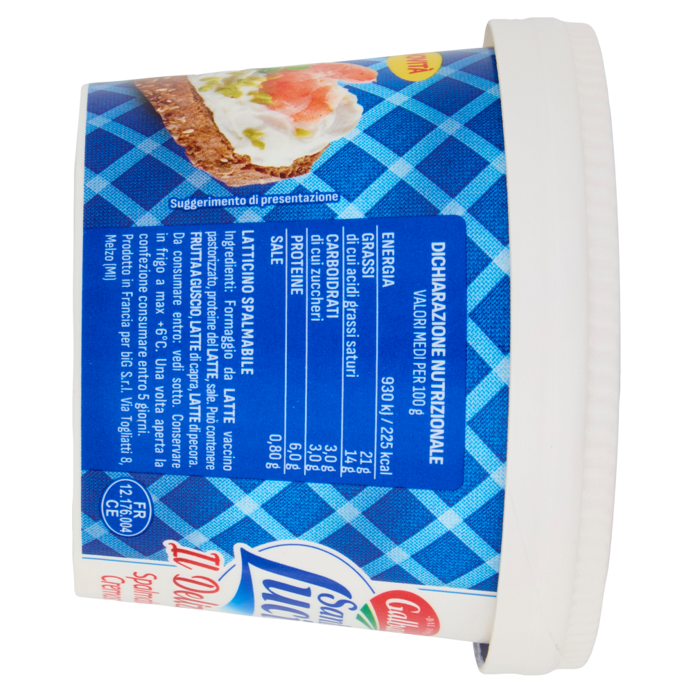 Galbani Santa Lucia il Delizioso Spalmabile Cremoso 250 g