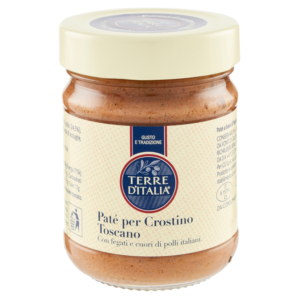 Terre d'Italia Paté per Crostino Toscano 200 g