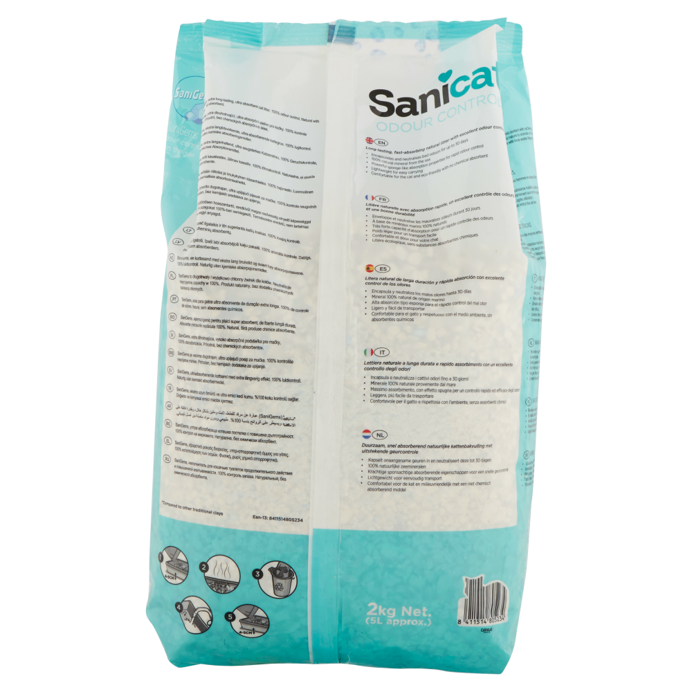 sanicat odour control