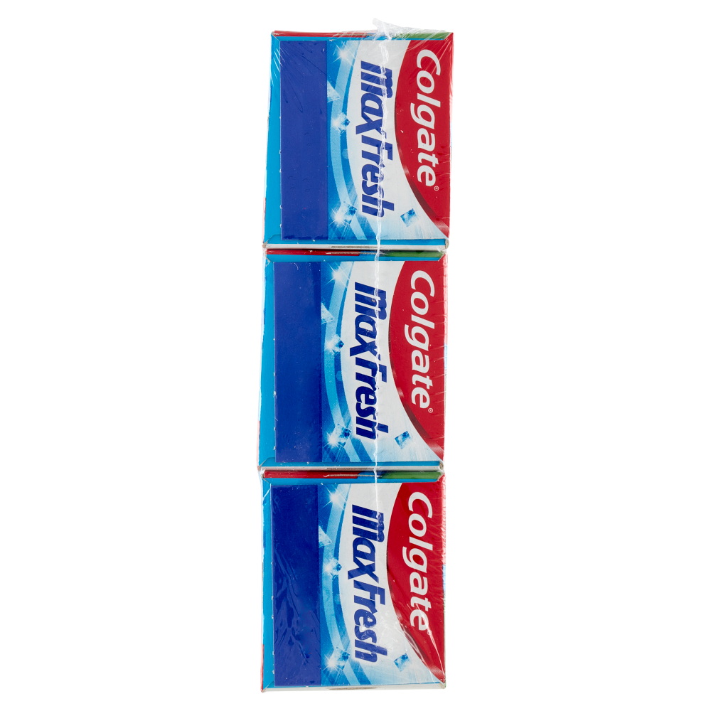Colgate dentifricio Max Fresh Cristalli Rinfrescanti 3x75 ml