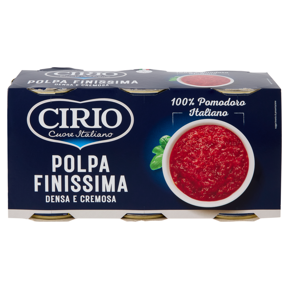 Cirio Polpa Finissima 3 x 400 g