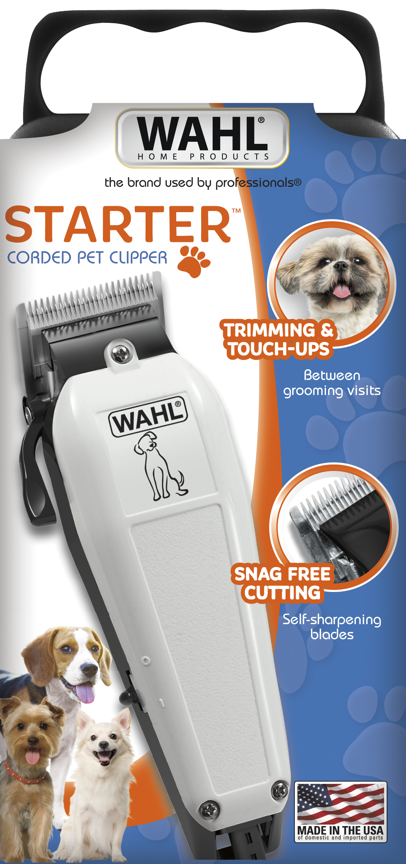 Wahl Starter tosatrice per animali domestici