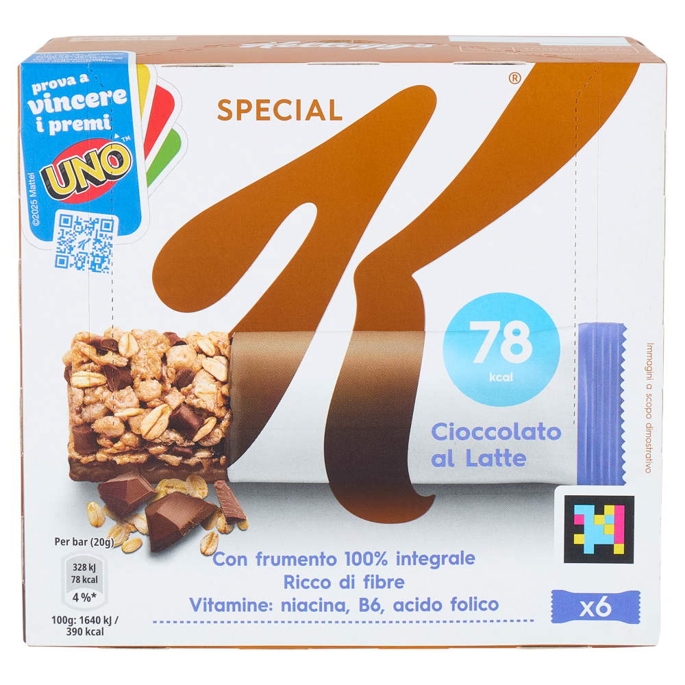 Kellogg's Special K Cioccolato al Latte 6 x 20 g