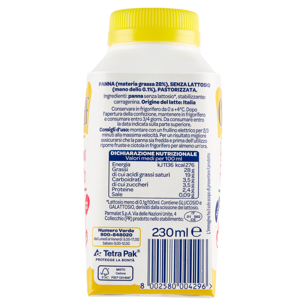 Chef Panna Fresca Senza Lattosio 230 ml