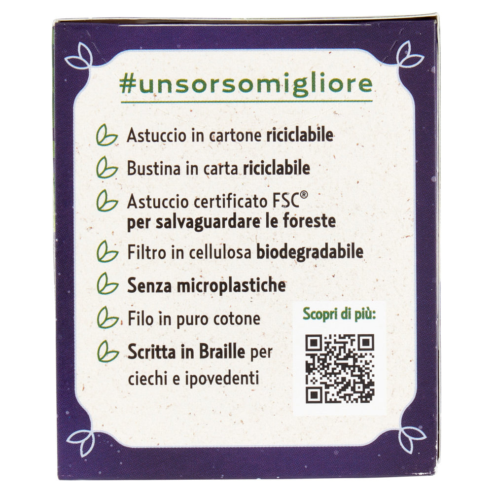 Pompadour Infuso Erbe del sonno Melatonina in Filtri Senza Zucchero bustine 18 x 2 g