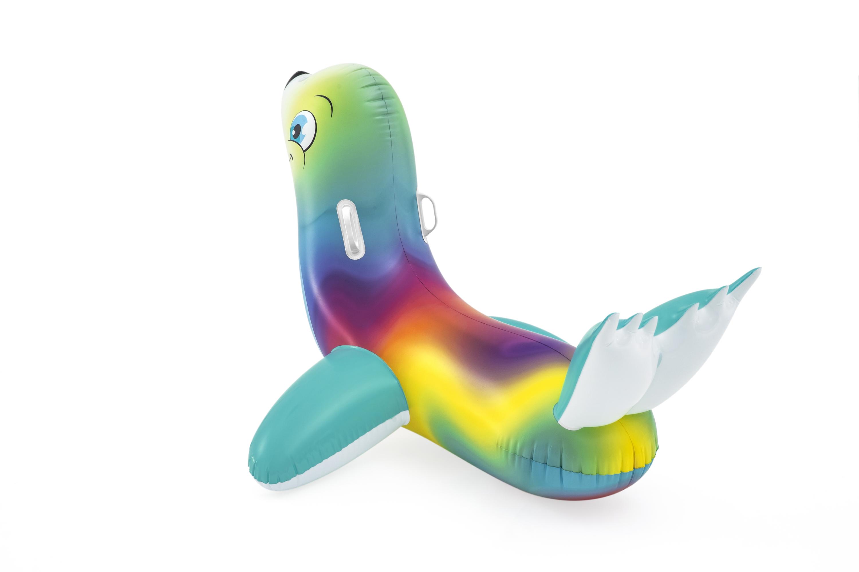 Bestway 41479 galleggiante da piscina e da spiaggia Multicolore Fantasia Gonfiabile cavalcabile