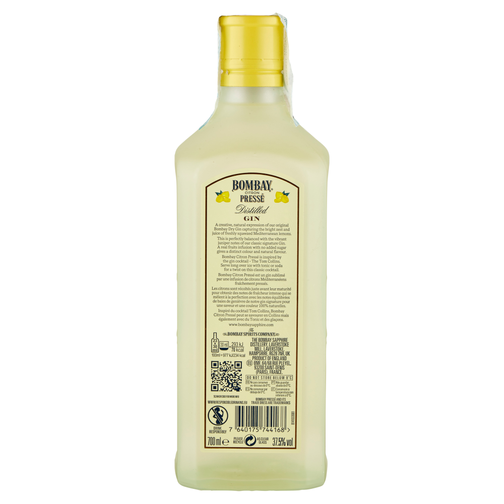 Bombay Citron Pressé 700 ml