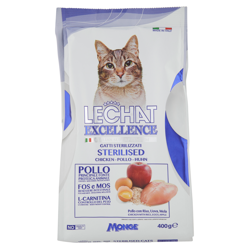 LeChat Excellence Sterilized Pollo 400 g