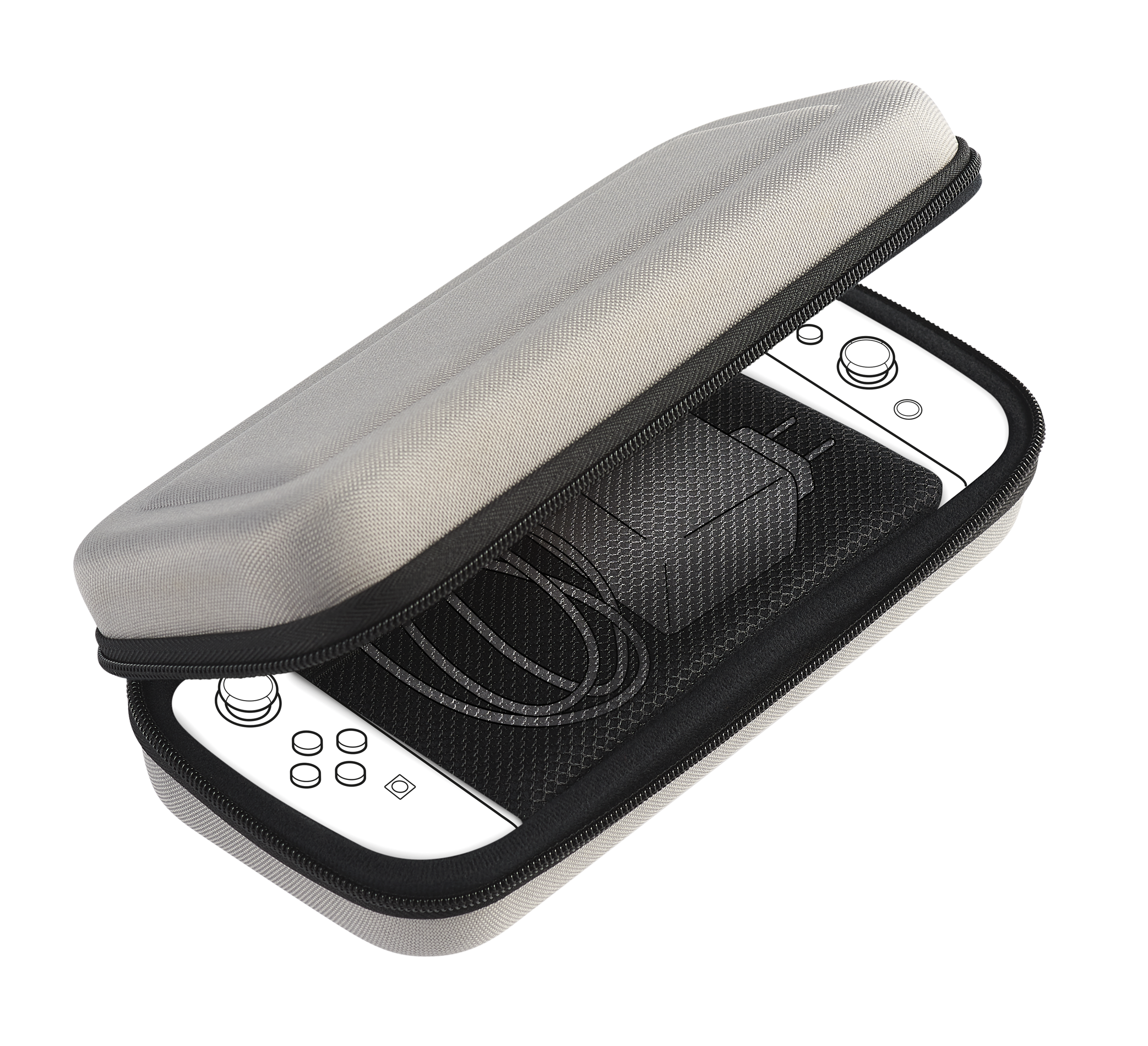 Bigben Interactive SWITCHPOUCHLGREY custodia per console portatile Cover Nintendo Grigio