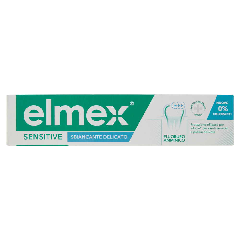 elmex dentifricio Sensitive Sbiancante denti sensibili 75 ml