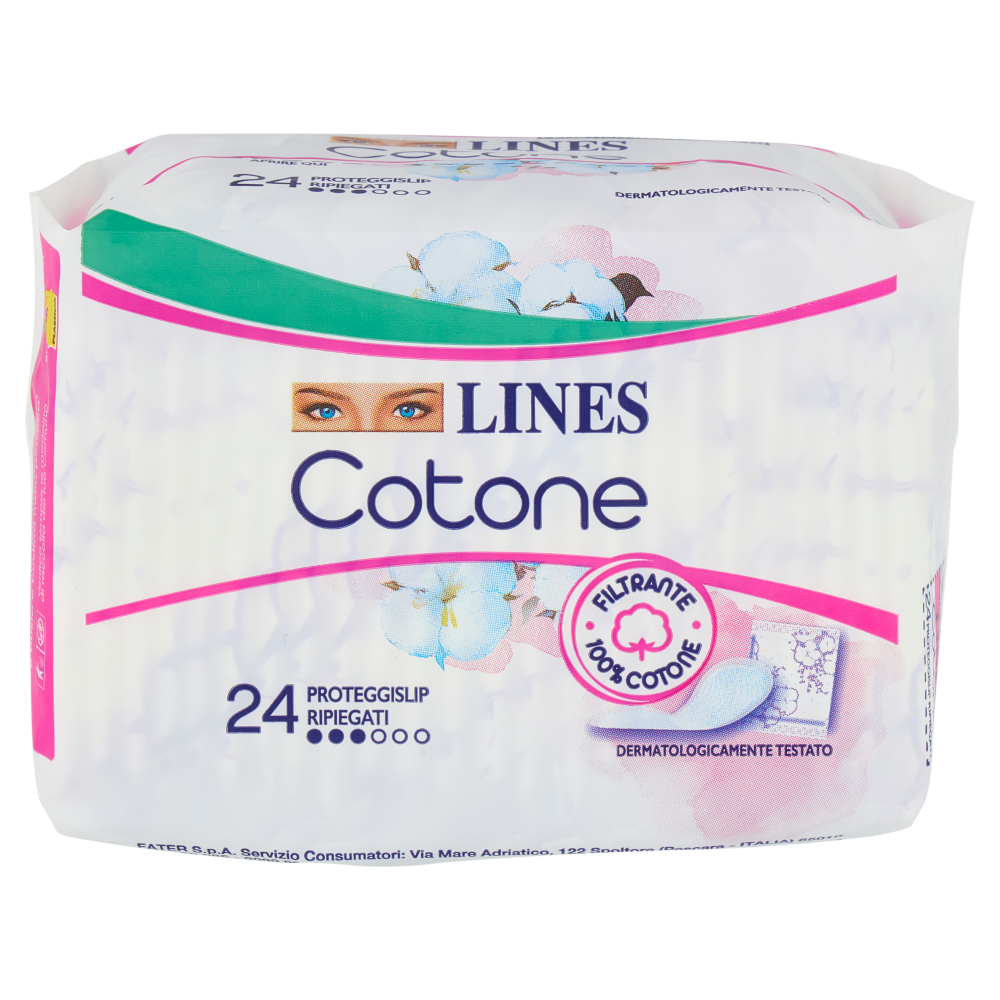 Lines Cotone Proteggislip ripiegati 24 pz