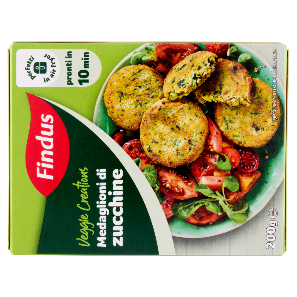 Findus Veggie Creations Medaglioni di Zucchine 200 g
