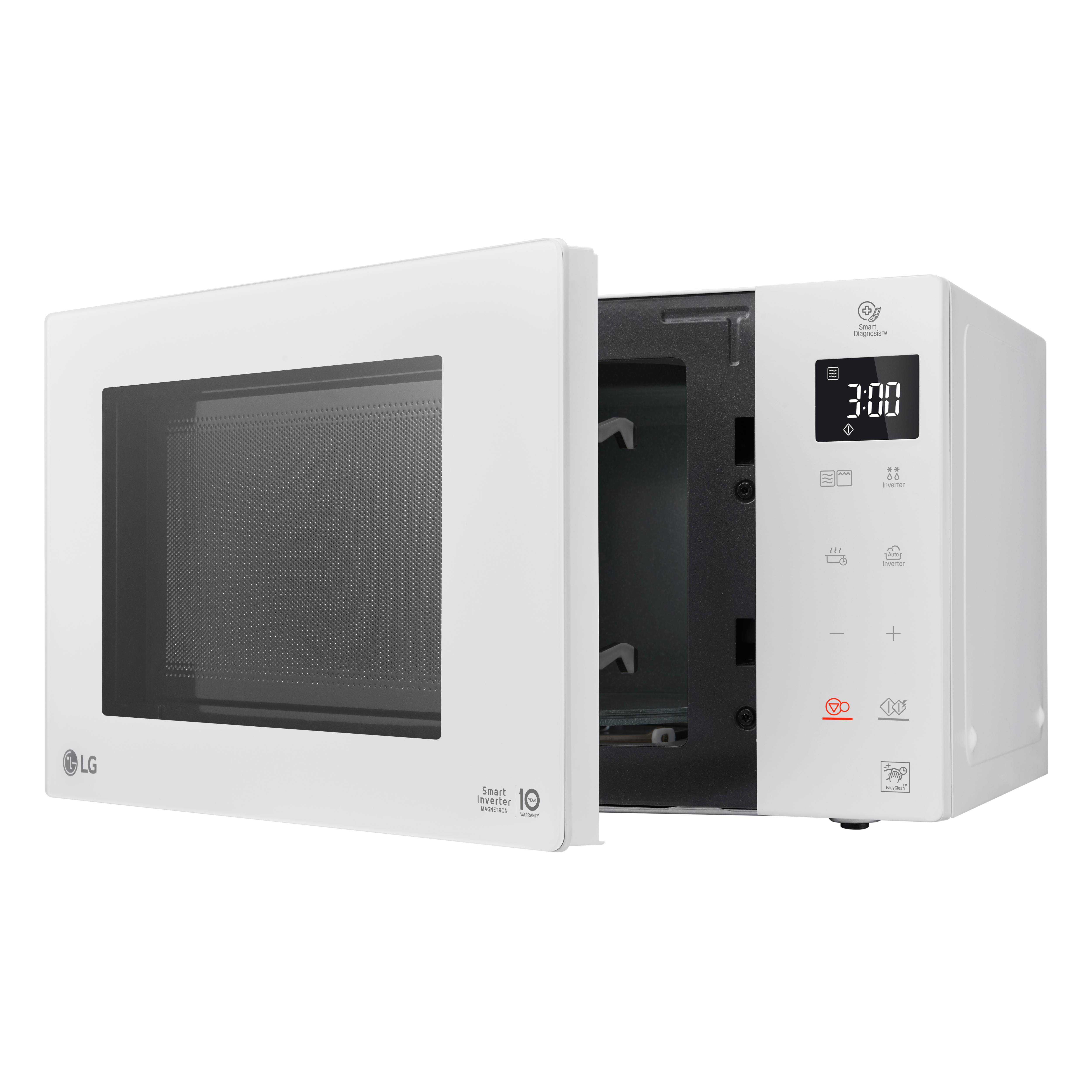 LG MH6336GIH forno a microonde Superficie piana Microonde combinato 23 L  1150 W Bianco | Carrefour