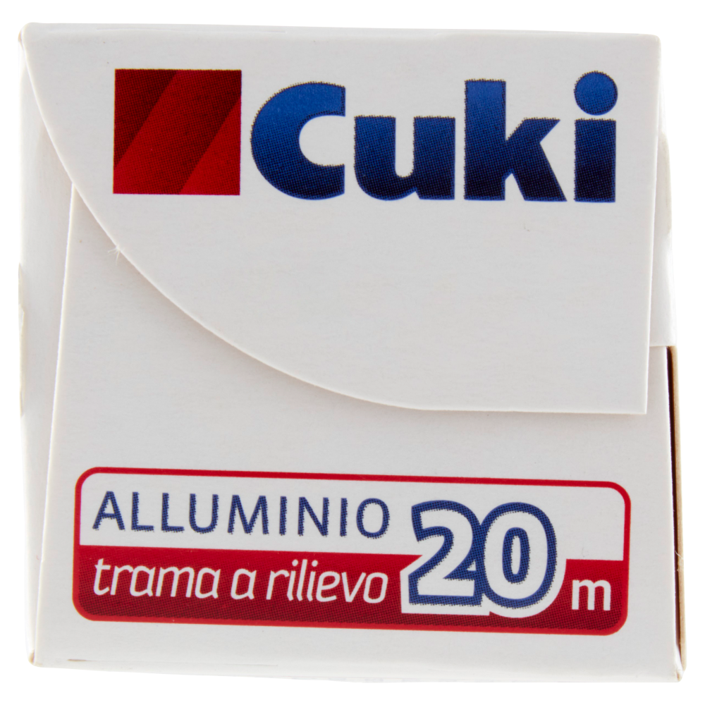 Cuki Alluminio Conserva e Cuoce trama a rilievo 16+4 m = 20 m 
