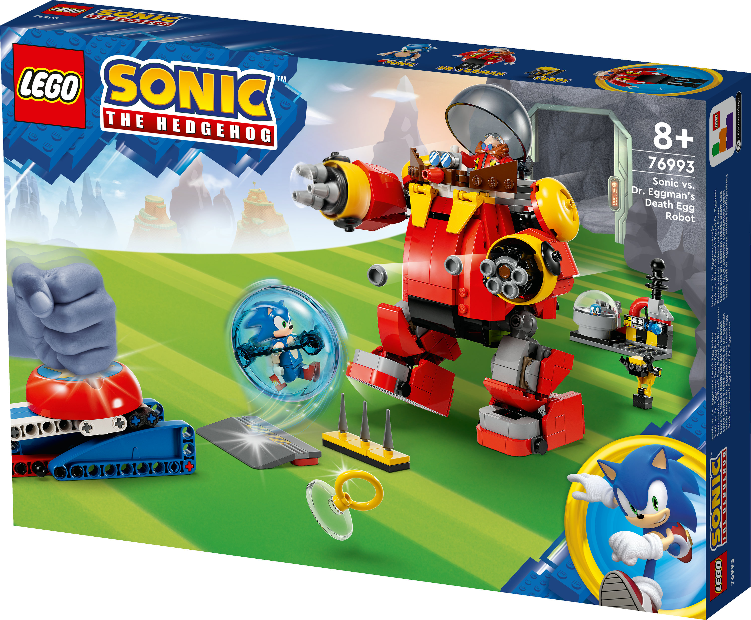 LEGO Sonic vs. Robot Death Egg del Dr. Eggman