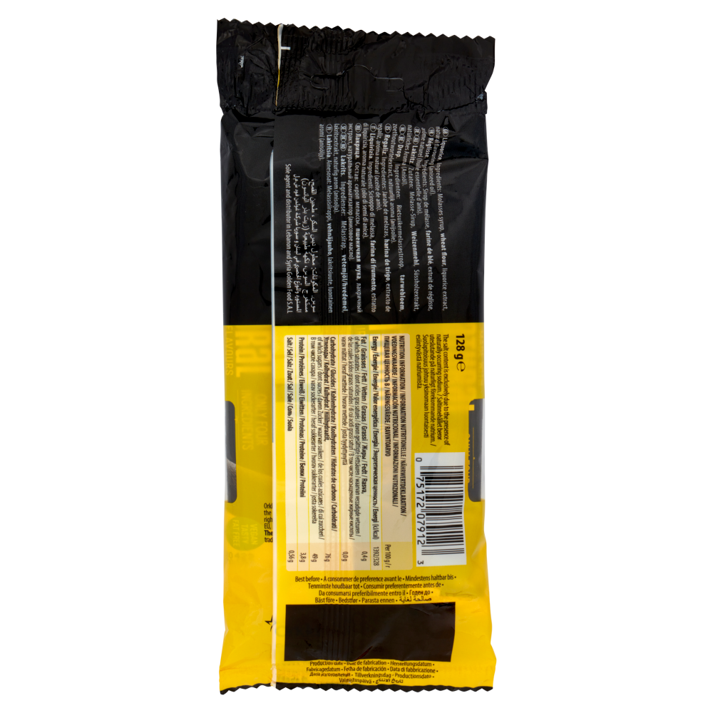 Panda Original Liquorice 4 Bars 128 g