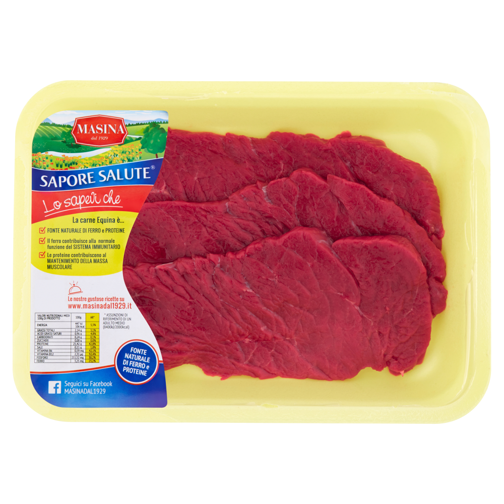 Masina Sapore Salute Fettine Sceltissime Equino