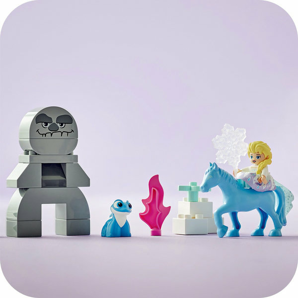 LEGO DUPLO Elsa e Bruni nella foresta incantata