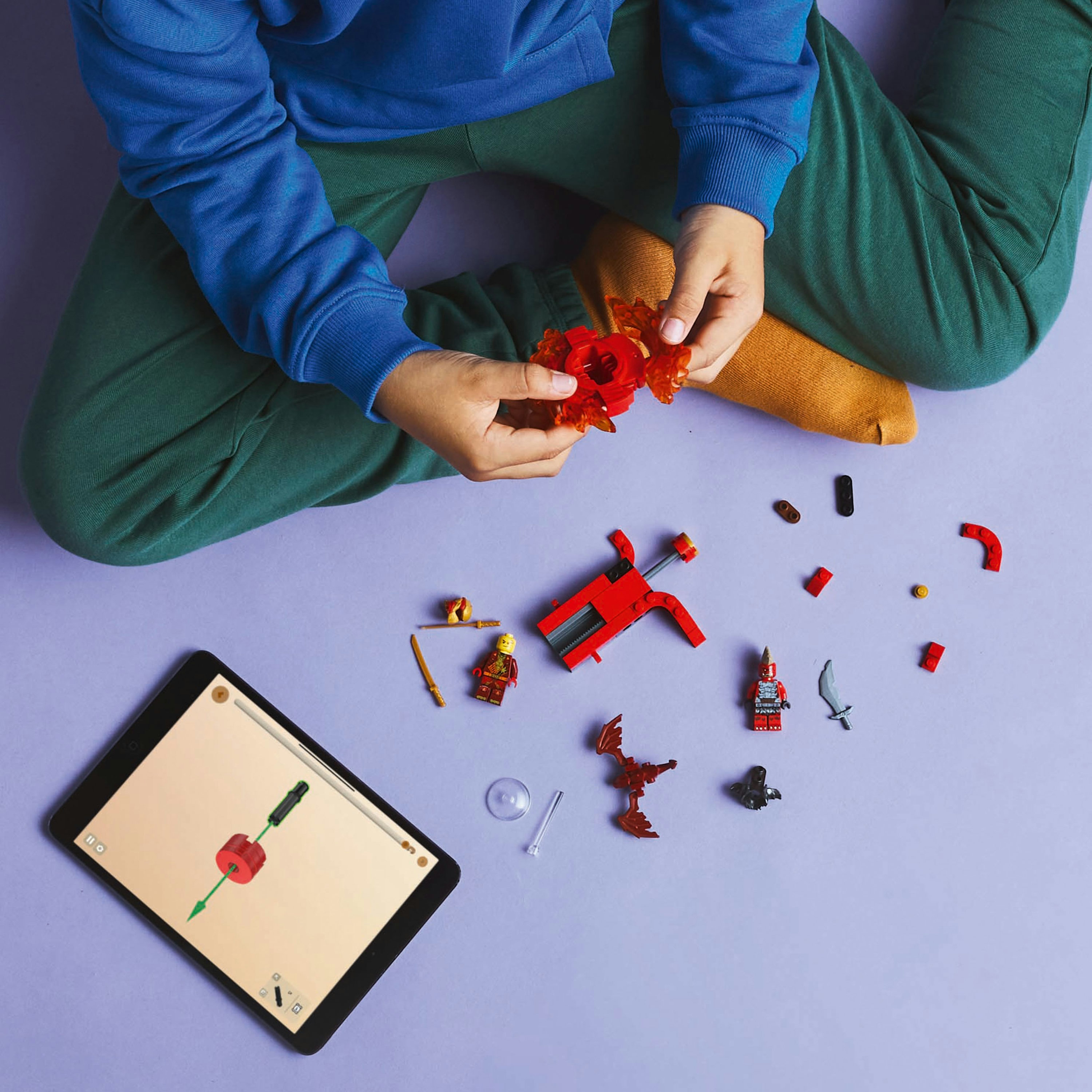 LEGO NINJAGO Spinner del drago Spinjitzu di Kai