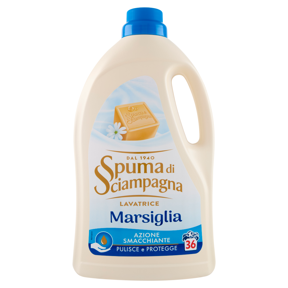 Spuma di Sciampagna Lavatrice Marsiglia 1620 ml