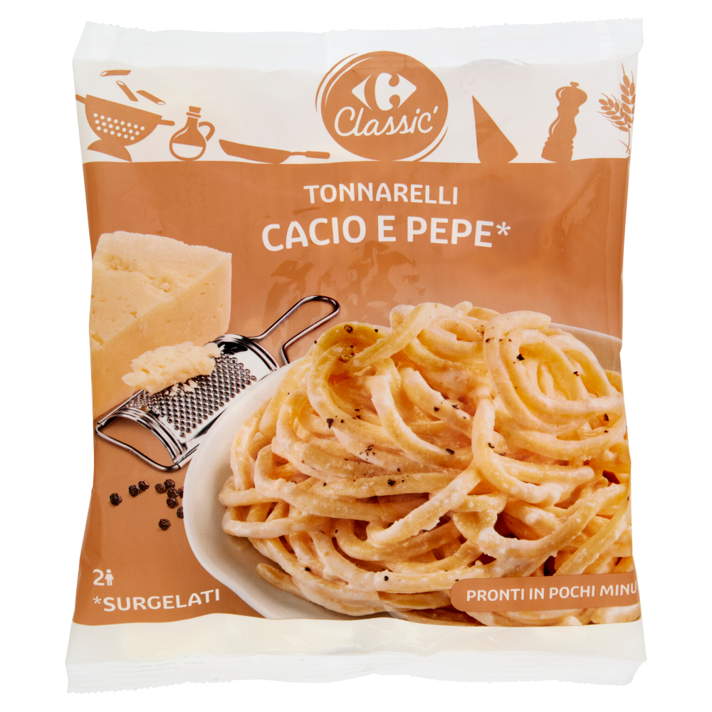 Carrefour Classic Tonnarelli Cacio e Pepe Surgelati 550 g