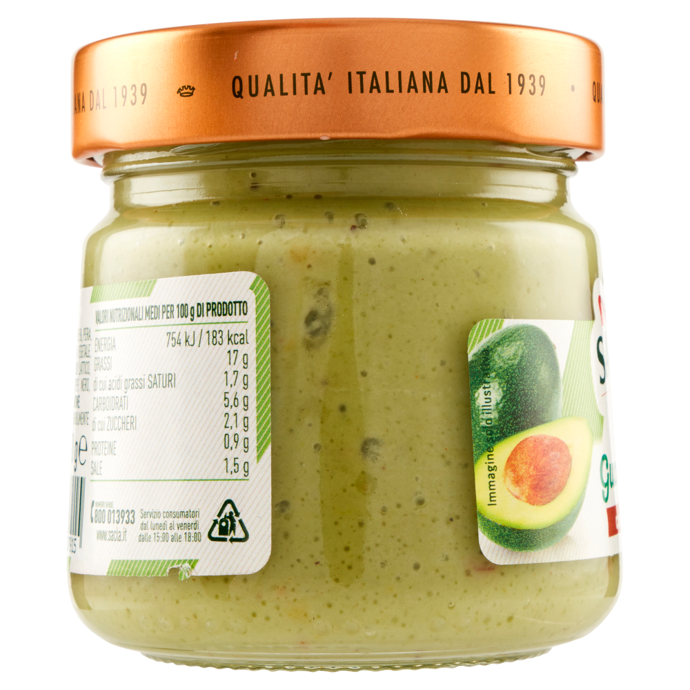 Saclà Guacamole con Avocado 190 g