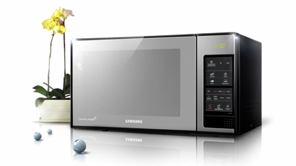 Samsung GE83M forno a microonde Acciaio inox Microonde con grill Superficie piana 23 L 800 W