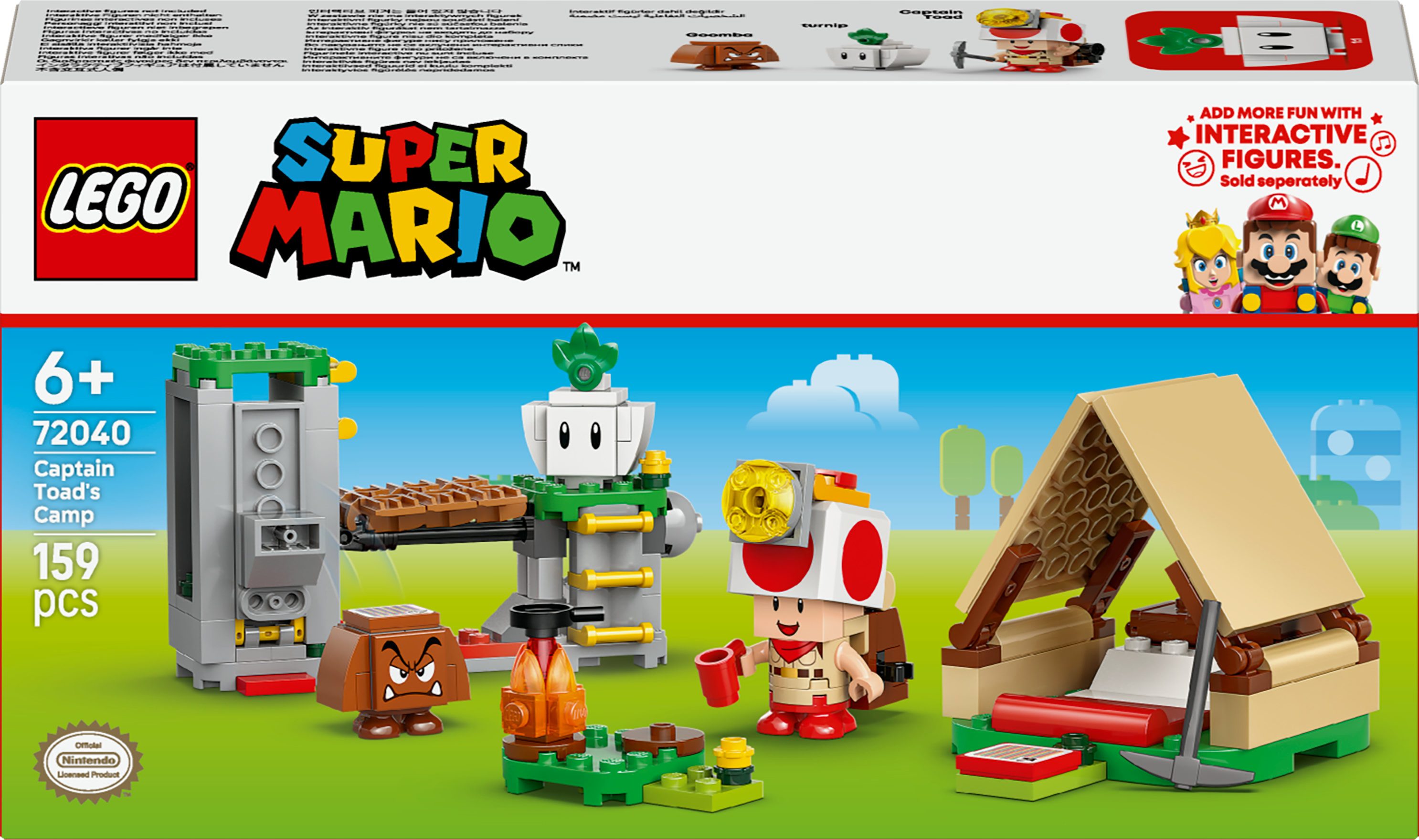 LEGO Super Mario In campeggio con Capitan Toad