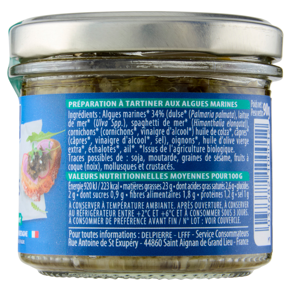 Delpierre Tartare di Alghe 90 g