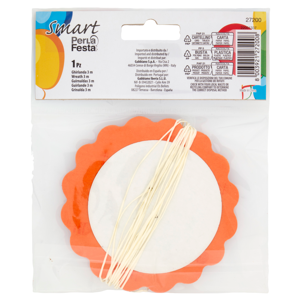 Smart PerLa Festa Ghirlanda 3 m 1 pz