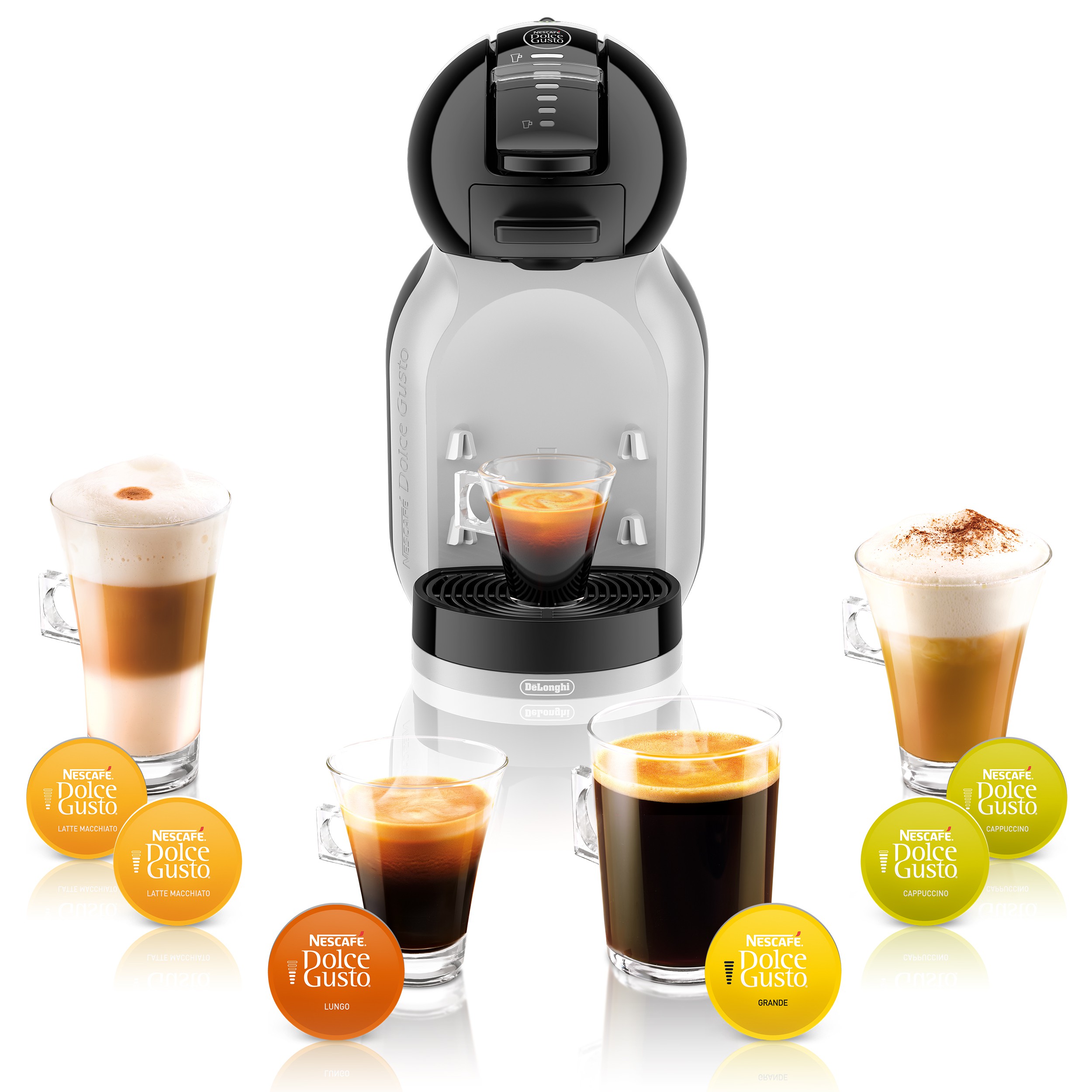 De&rsquo;Longhi Mini Me DeLonghi - Nescaf&eacute; Dolce Gusto EDG155.BG - Nero/Grigio