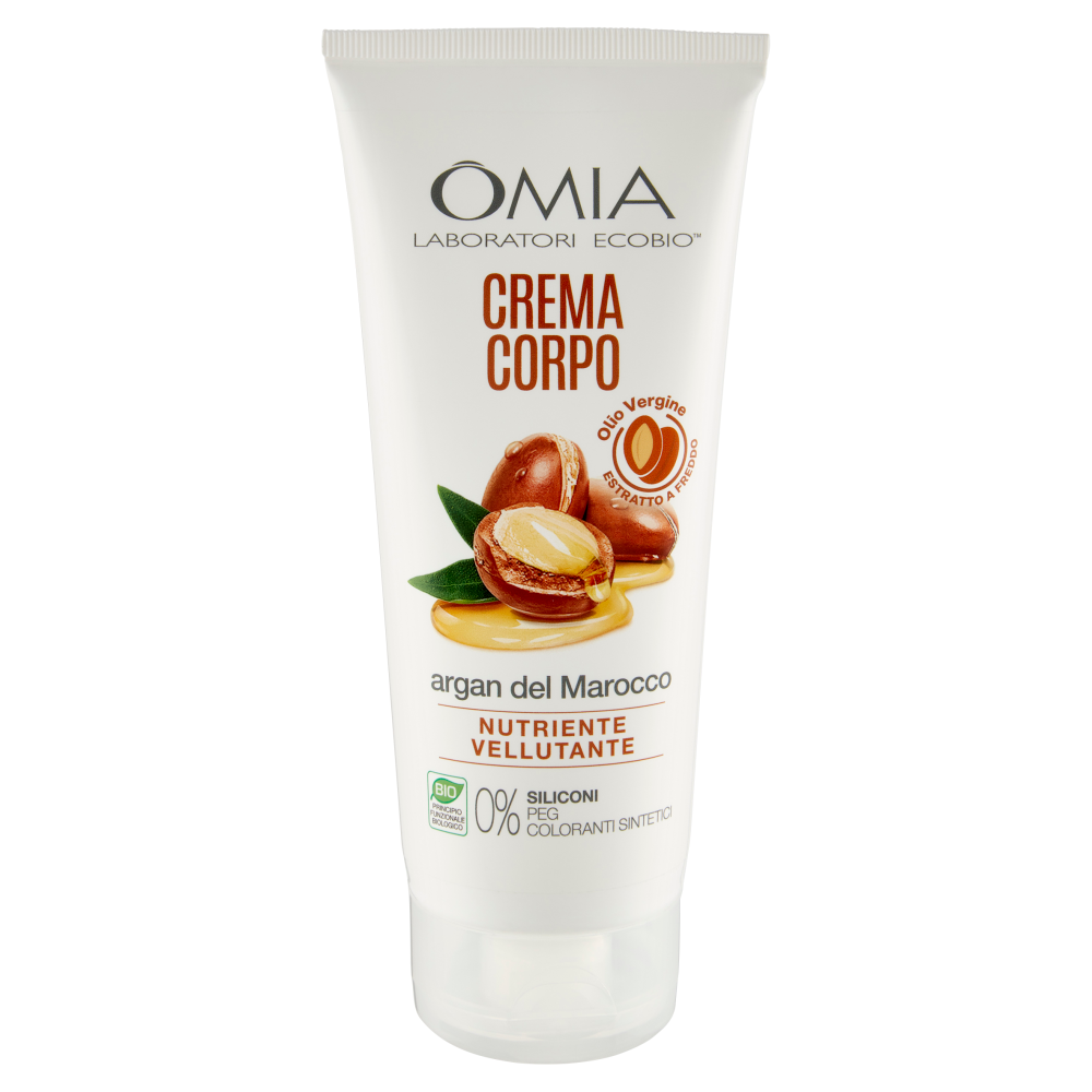Omia Laboratori Ecobio Crema Corpo argan del Marocco Nutriente Vellutante 200 ml