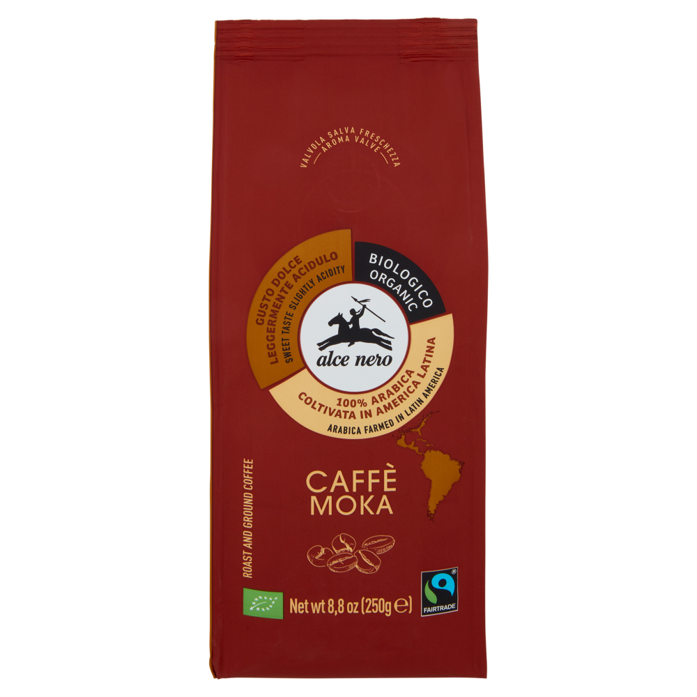 alce nero Caffè Moka 100% Arabica 250 g