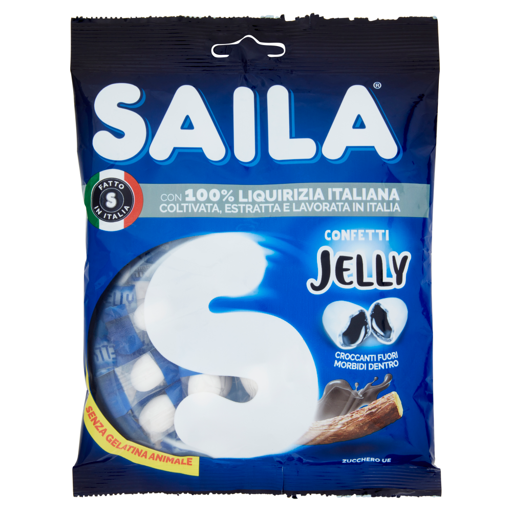 Saila con 100% Liquirizia Italiana Confetti Jelly 75 g